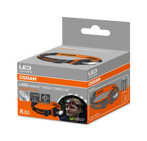 Lámpara portátil ams-OSRAM LEDIL433ESN 1,5V 87lm