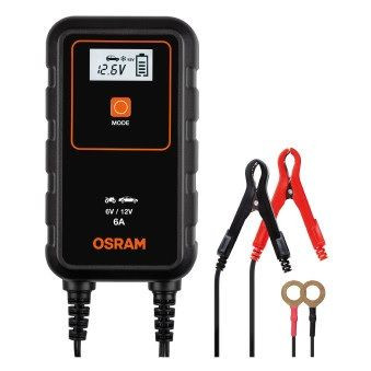 Cargador, batería de vehículo ams-OSRAM OEBCS906 6A 1,5m