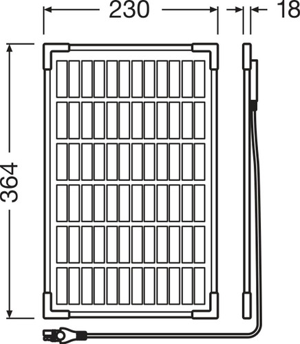 Cargador, batería de vehículo ams-OSRAM OSP1000 0,56A 3m