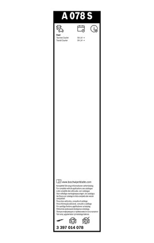 Limpiaparabrisas BOSCH 3 397 014 078 700mm 380mm