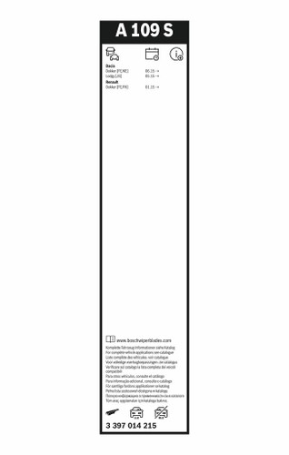 Limpiaparabrisas BOSCH 3 397 014 215 550mm 400mm