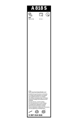 Limpiaparabrisas BOSCH 3 397 014 818 650mm 425mm