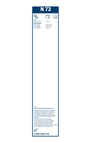 Limpiaparabrisas BOSCH 3 397 018 173 700mm