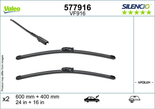 Limpiaparabrisas VALEO 577916 600mm 400mm
