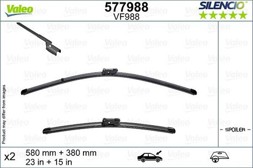 Limpiaparabrisas VALEO 577988 580mm 380mm