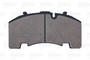 Juego de pastillas de freno VALEO 882209 210mm 108mm