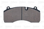 Juego de pastillas de freno VALEO 882249 210mm 92mm