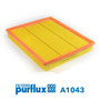 Filtro de aire PURFLUX A1043 42mm 293mm