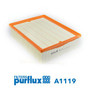 Filtro de aire PURFLUX A1119 70mm 266mm