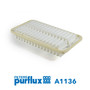 Filtro de aire PURFLUX A1136 51mm 290mm