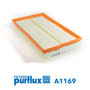 Filtro de aire PURFLUX A1169 58mm 316mm