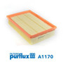 Filtro de aire PURFLUX A1170 57mm 267mm