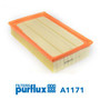 Filtro de aire PURFLUX A1171 57mm 283mm
