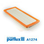 Filtro de aire PURFLUX A1274 43mm 360mm