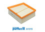 Filtro de aire PURFLUX A1315 68mm 162mm