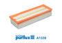 Filtro de aire PURFLUX A1339 63mm 317mm