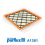 Filtro de aire PURFLUX A1381 40mm 262mm