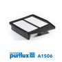 Filtro de aire PURFLUX A1506 51mm 211mm