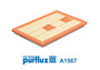 Filtro de aire PURFLUX A1567 25mm 270mm