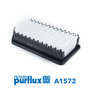 Filtro de aire PURFLUX A1572 55mm 266mm