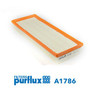 Filtro de aire PURFLUX A1786 44mm 351mm