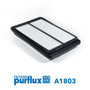 Filtro de aire PURFLUX A1803 37mm 253mm
