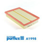 Filtro de aire PURFLUX A1998 45mm 276mm
