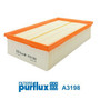Filtro de aire PURFLUX A3198 68,5mm 291mm