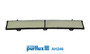 Filtro, aire habitáculo PURFLUX AH246 20mm 833mm