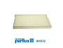 Filtro, aire habitáculo PURFLUX AH332 20mm 230mm