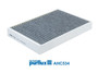 Filtro, aire habitáculo PURFLUX AHC534 42mm 334mm