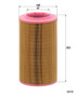 Filtro de aire MANN-FILTER C 17 237 303mm 97mm