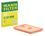 Filtro de aire MANN-FILTER C 27 009 269mm 191mm