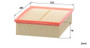 Filtro de aire MANN-FILTER C 27 192/1 267mm 213mm