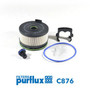 Filtro combustible PURFLUX C876 72mm 111mm