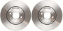 Disco de freno TRW DF2734 257mm 22mm