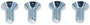 Disco de freno TRW DF4183 283mm 26mm