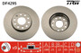 Disco de freno TRW DF4295 288mm 25mm