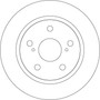 Disco de Freno TRW DF4830 270mm 10mm