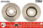Disco de freno TRW DF6108S 300mm 28mm