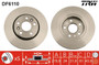 Disco de freno TRW DF6110 280mm 24mm