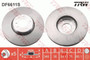 Disco de freno TRW DF6611S 348mm 75mm