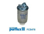 Filtro combustible PURFLUX FCS478 174mm 80mm