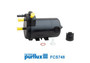 Filtro de combustible Purflux con conexiones laterales