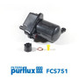 Filtro combustible PURFLUX FCS751 179mm 136mm