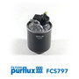 Filtro combustible PURFLUX FCS797 124mm 86mm