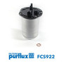 Filtro combustible PURFLUX FCS922 184mm 90mm