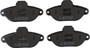 Juego de pastillas de freno TRW GDB1115 55,4mm 114,9mm
