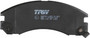 Juego de pastillas de freno TRW GDB1126 59mm 149,9mm
