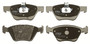 Juego De Pastillas De Freno TRW GDB1215 156,4mm 63,6mm